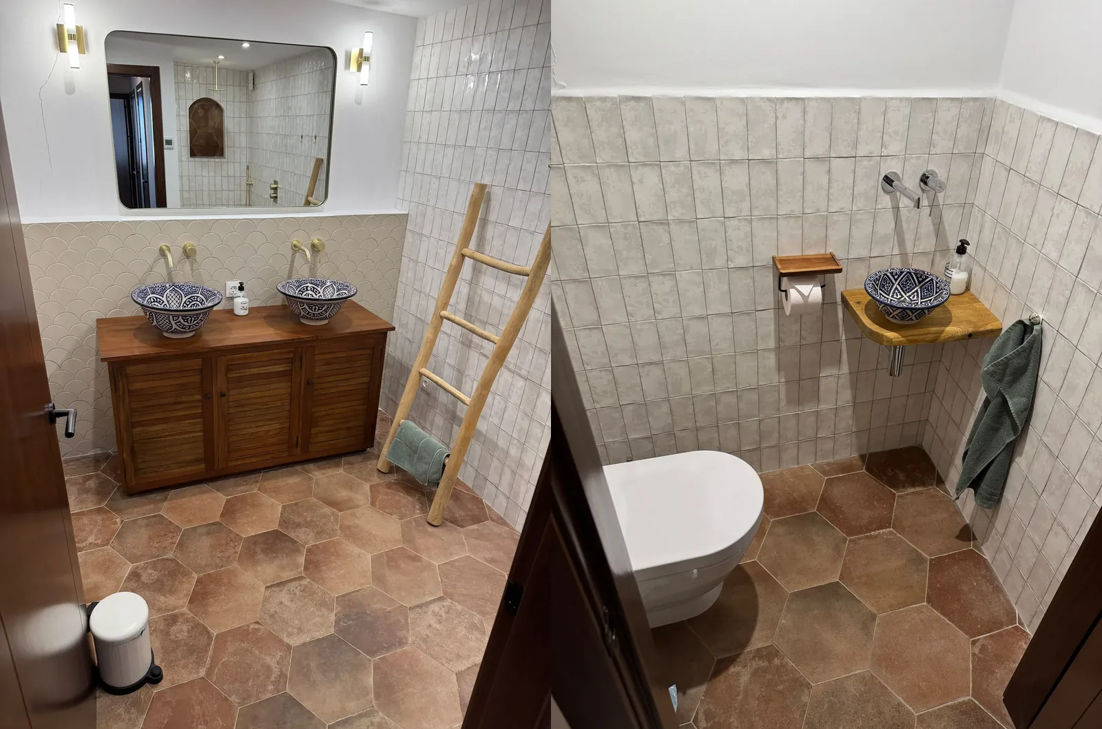 bathrooms